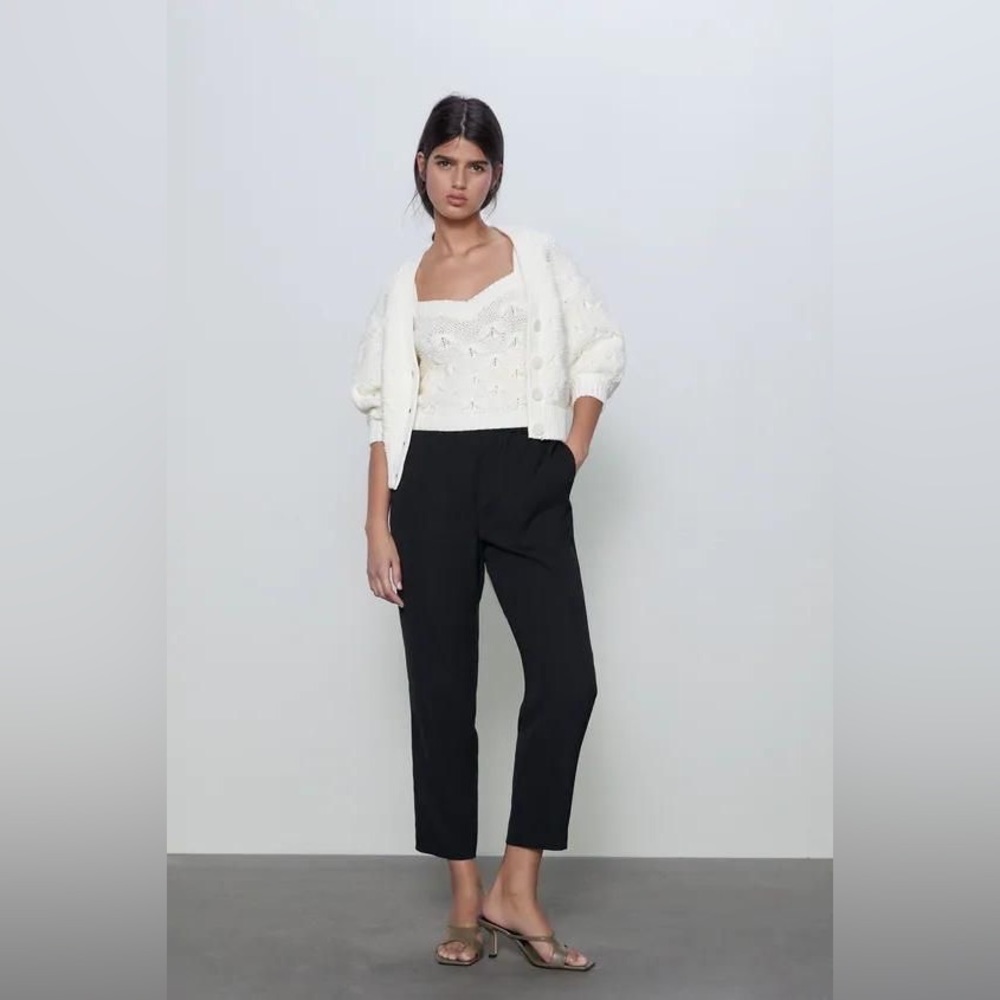 NWT Zara Black Pant Trousers